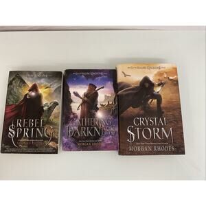 Falling Kingdoms Series: Books 2, 3, 5* Morgan Rhodes, Crystal Storm, Gathering.